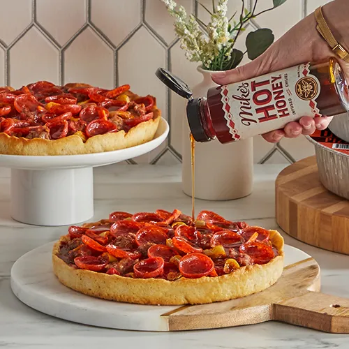 Lou Malnati's x Mike's Hot Honey Deep Dish Pizza